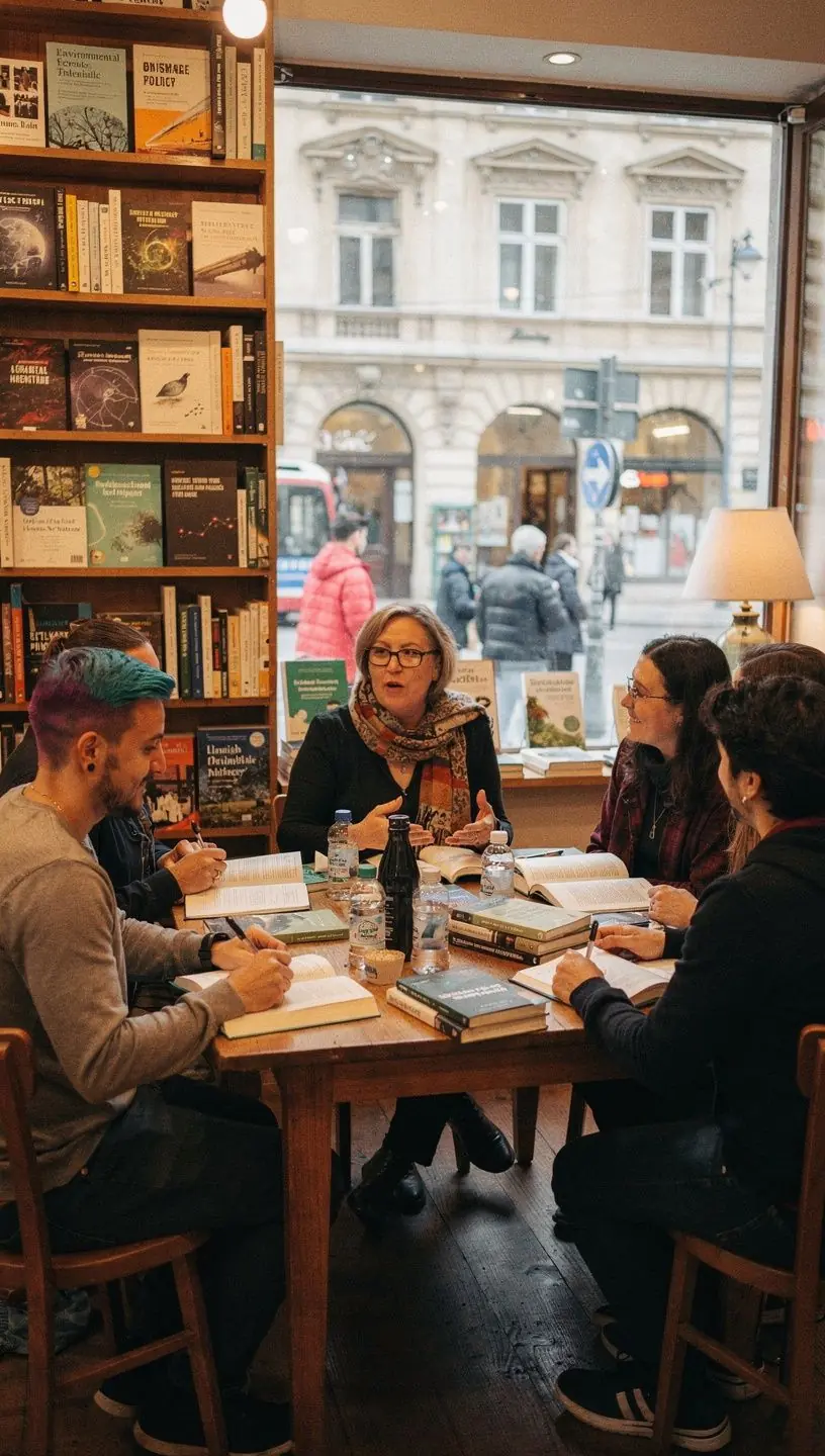 Ein Buch Гјber die BiodiversitГ¤t mit Fotos von verschiedenen Tierarten in ihrem natГјrlichen Lebensraum.