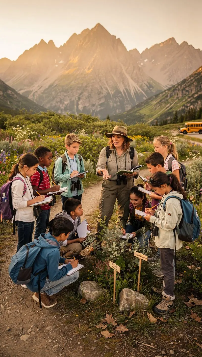 Ein Bild eines Schülers, der in einem Labor Experimente zur Umweltforschung durchführt.
